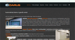 Desktop Screenshot of darus.lt